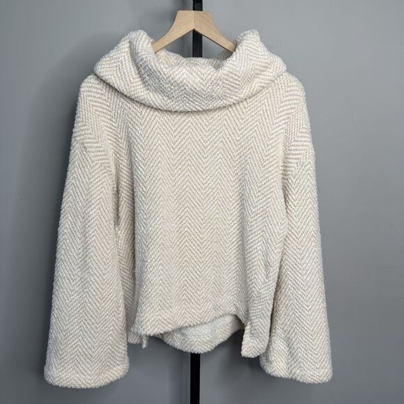 Anthropologie Saturday Sunday Constance Bell Sleeve Cowl Neck Sweater Size Small - Picture 1 of 6